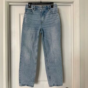 Abercrombie & Fitch 90’s straight ultra high rise 29/8s